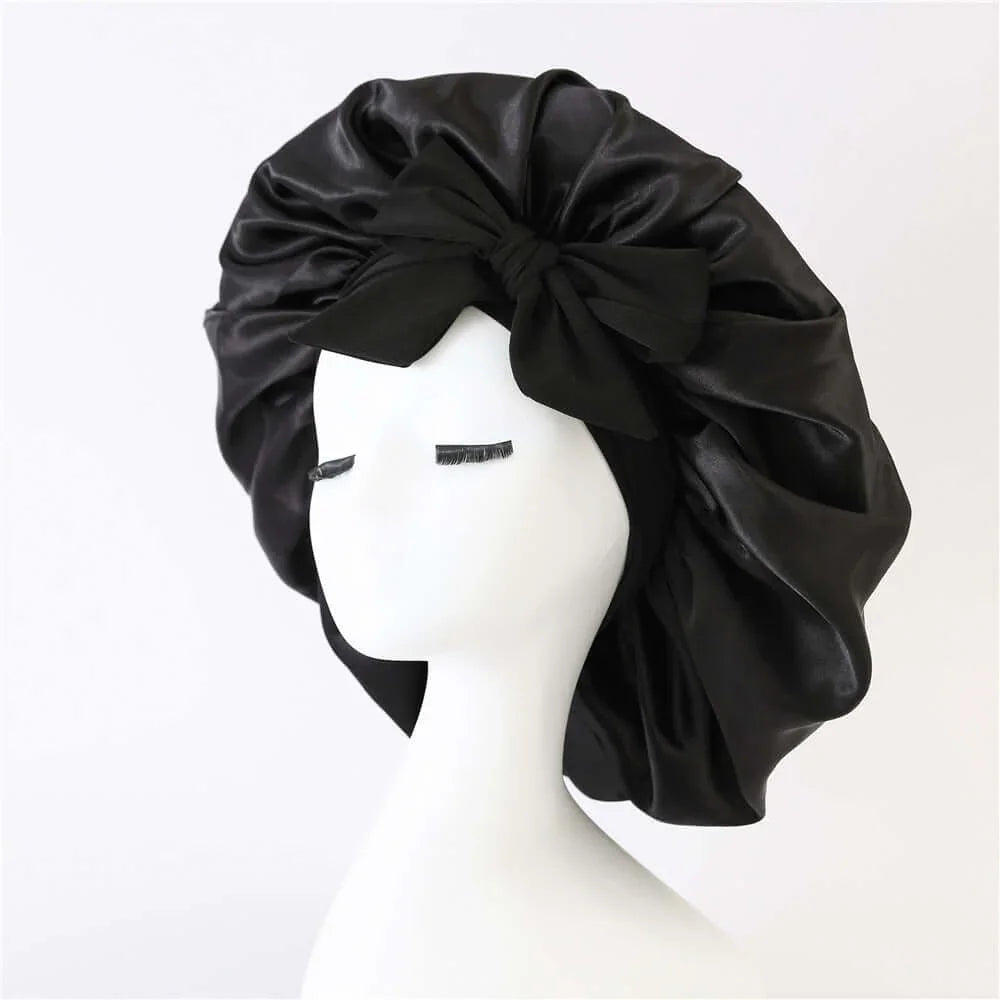 Bonnet en satin de soie Halawah
