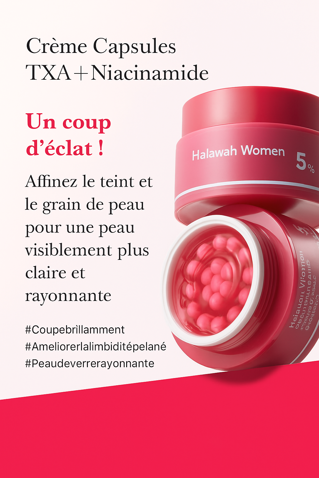 Crème Nourrissante TXA Niacinamide Capsule Cream 5%