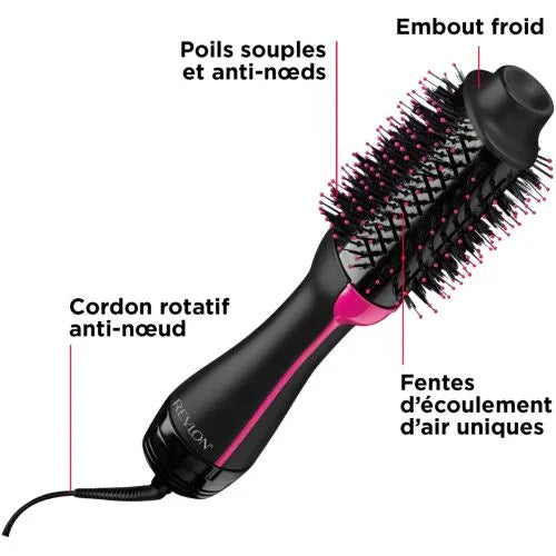 Brosse Soufflante Air Brush™ Révélez du volume instantané - Offre spéciale -30% + Sérum Capillaire Offert !