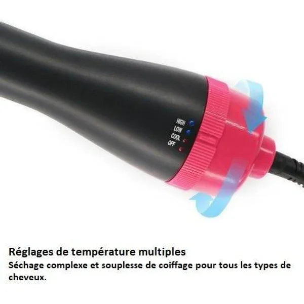 Brosse Soufflante Air Brush™ Révélez du volume instantané - Offre spéciale -30% + Sérum Capillaire Offert !