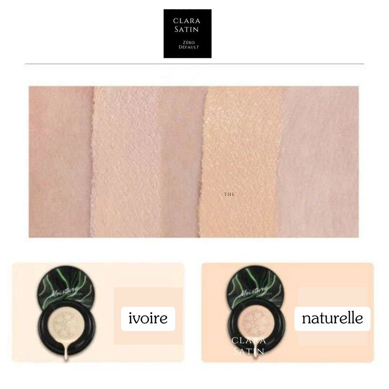 Clara Satin Zéro Défaut - Fond de Teint Hydratant Ultra-Couvrant et Légère