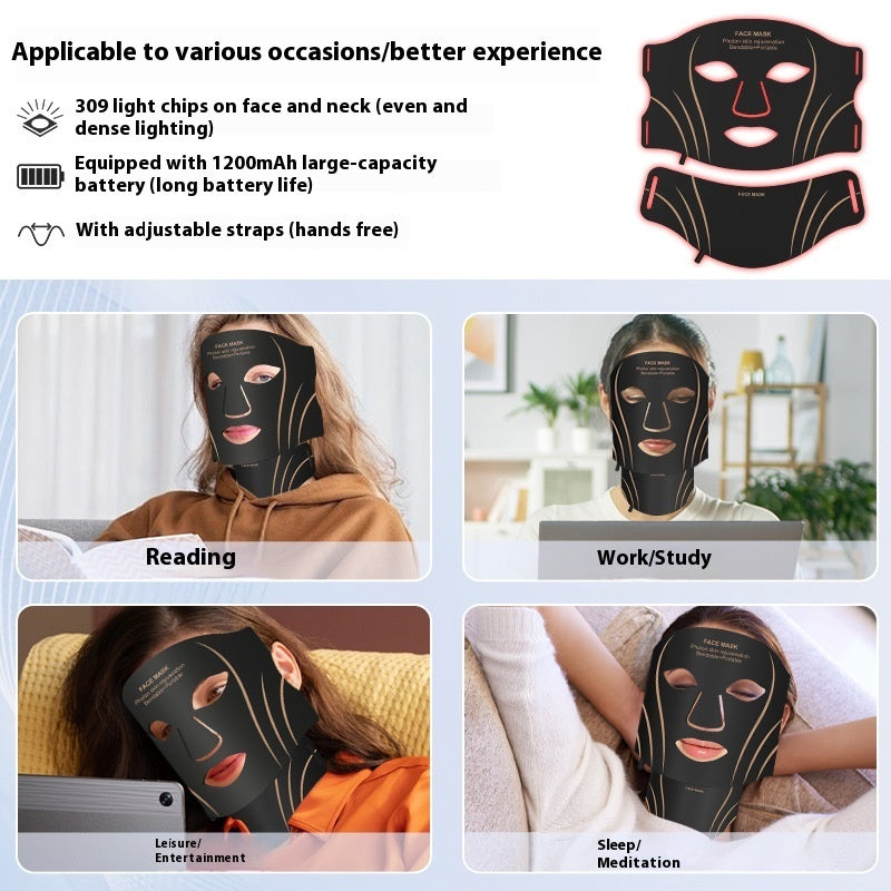Masque facial luminothérapie Halawah