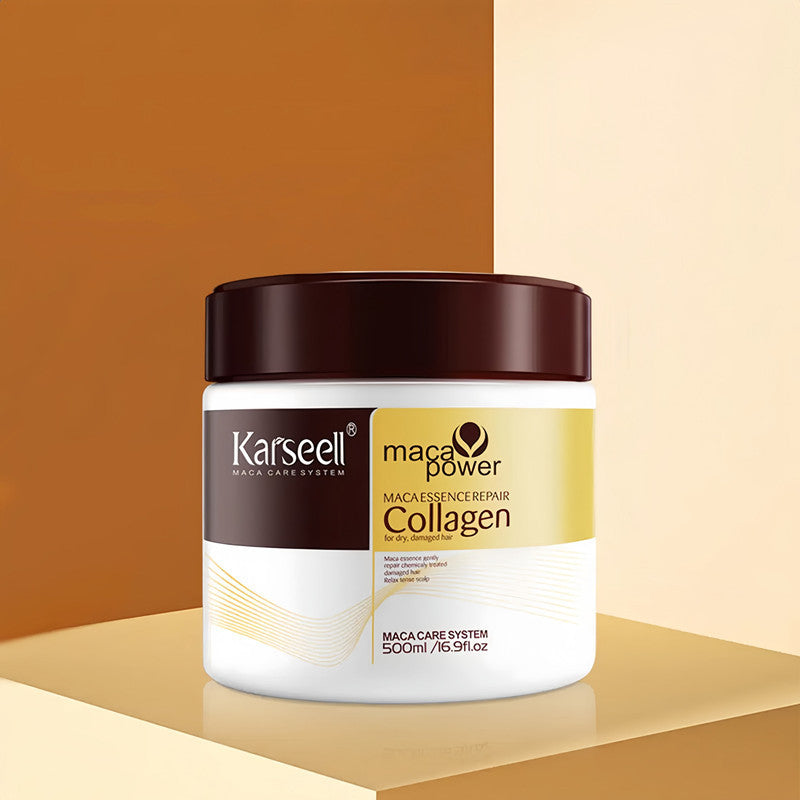 Masque Cheveux Karseel au Collagène – Réparation & Nutrition Intense