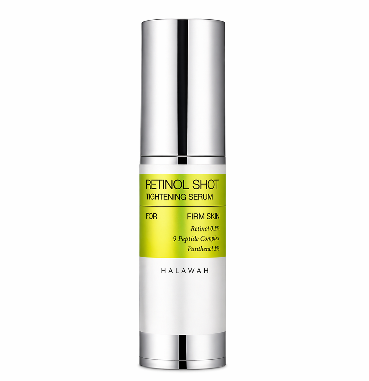 Retinal Shot HALAWAH — Sérum au rétinal 0,1 % pour les rides d’expression