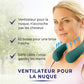 Ventilateur CoolyZen™ - – Soulagement instantané pour les bouffées de chaleur