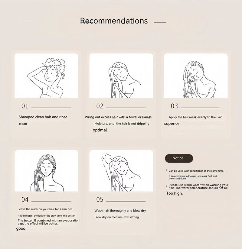 Masque Cheveux Karseel au Collagène – Réparation & Nutrition Intense
