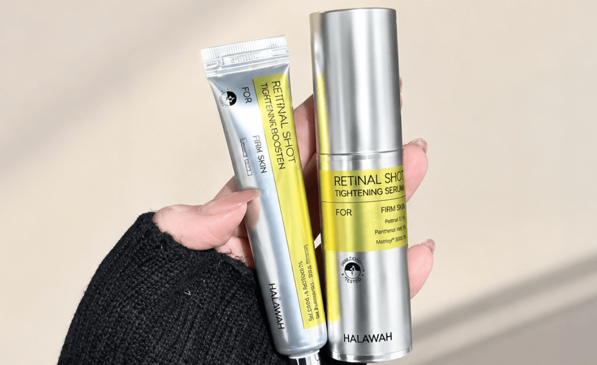 HALAWAH™ Coffret Retinal Shot – Duo ciblé rides d’expression