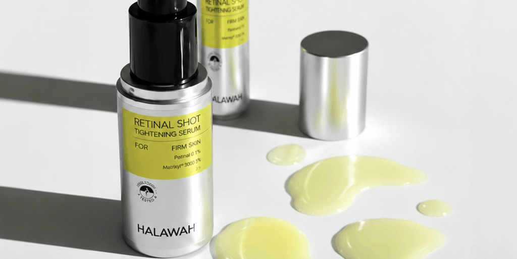 HALAWAH™ Coffret Retinal Shot – Duo ciblé rides d’expression