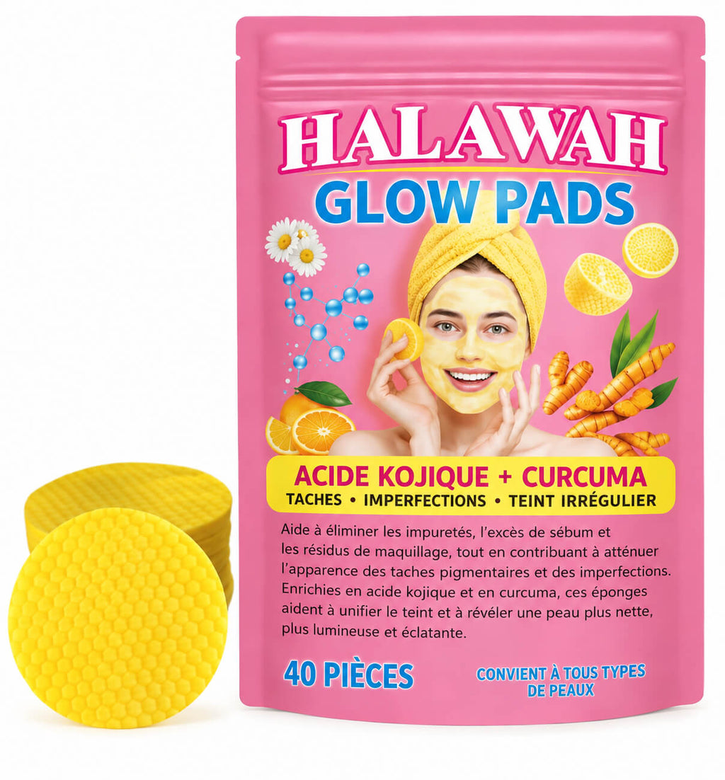HALAWAH Glow Pads - Taches et imperfections