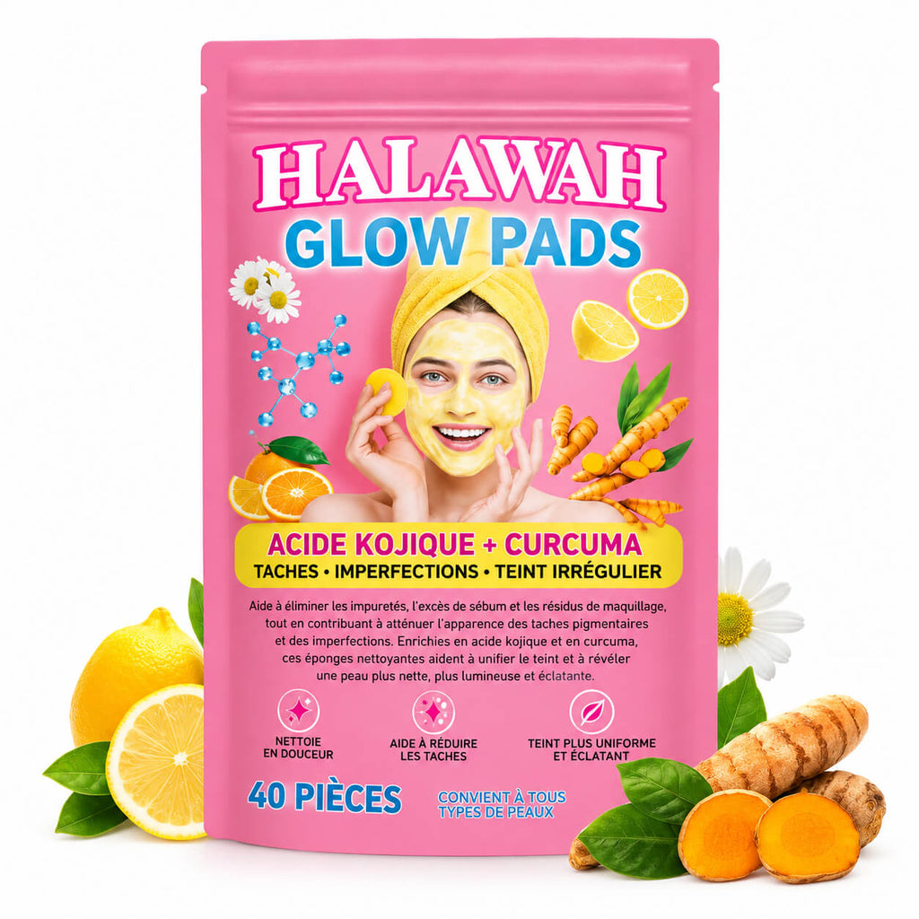 HALAWAH Glow Pads - Taches et imperfections