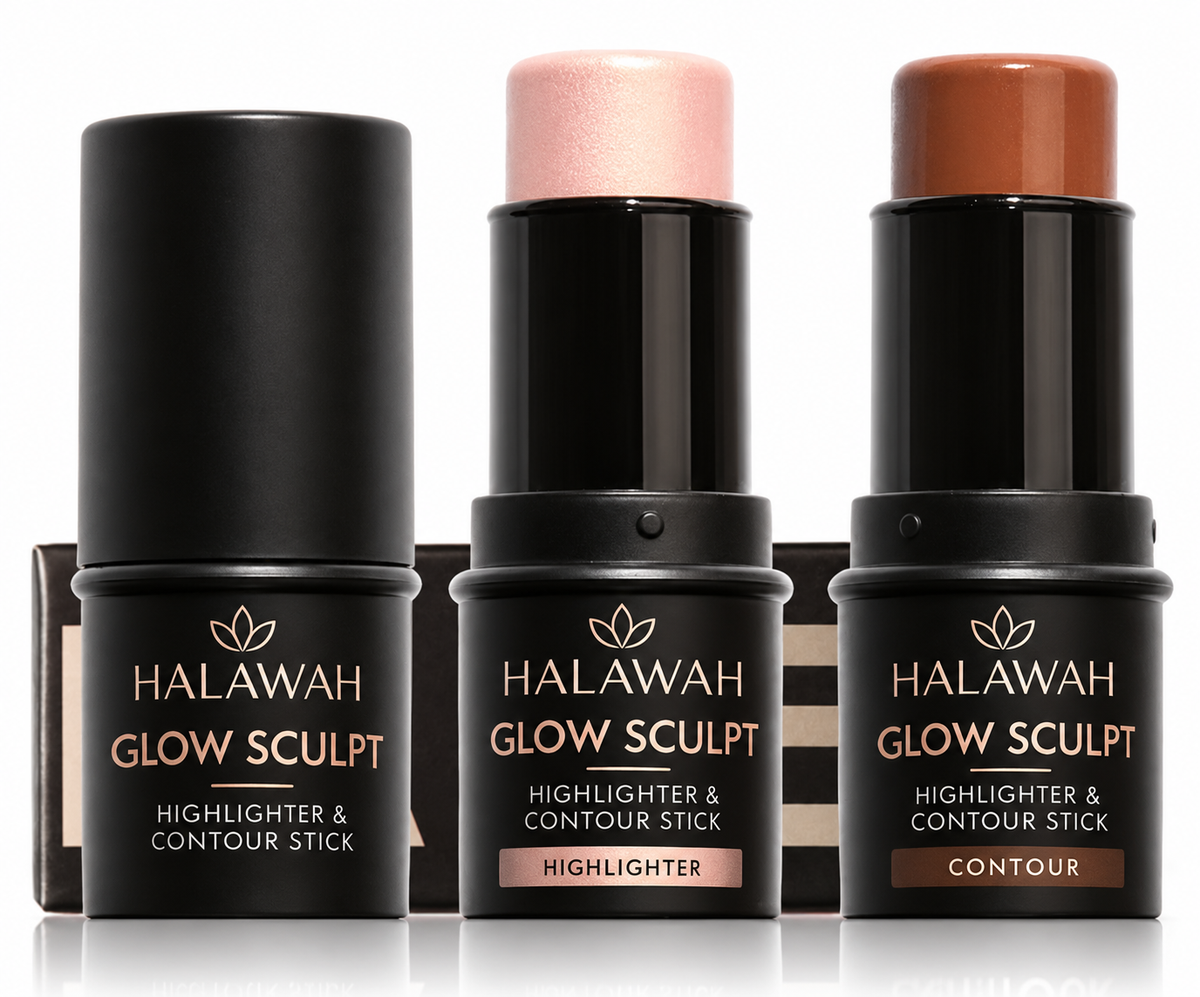 HALAWAH GLOW SCULPT — Highlighter & Contour Stick