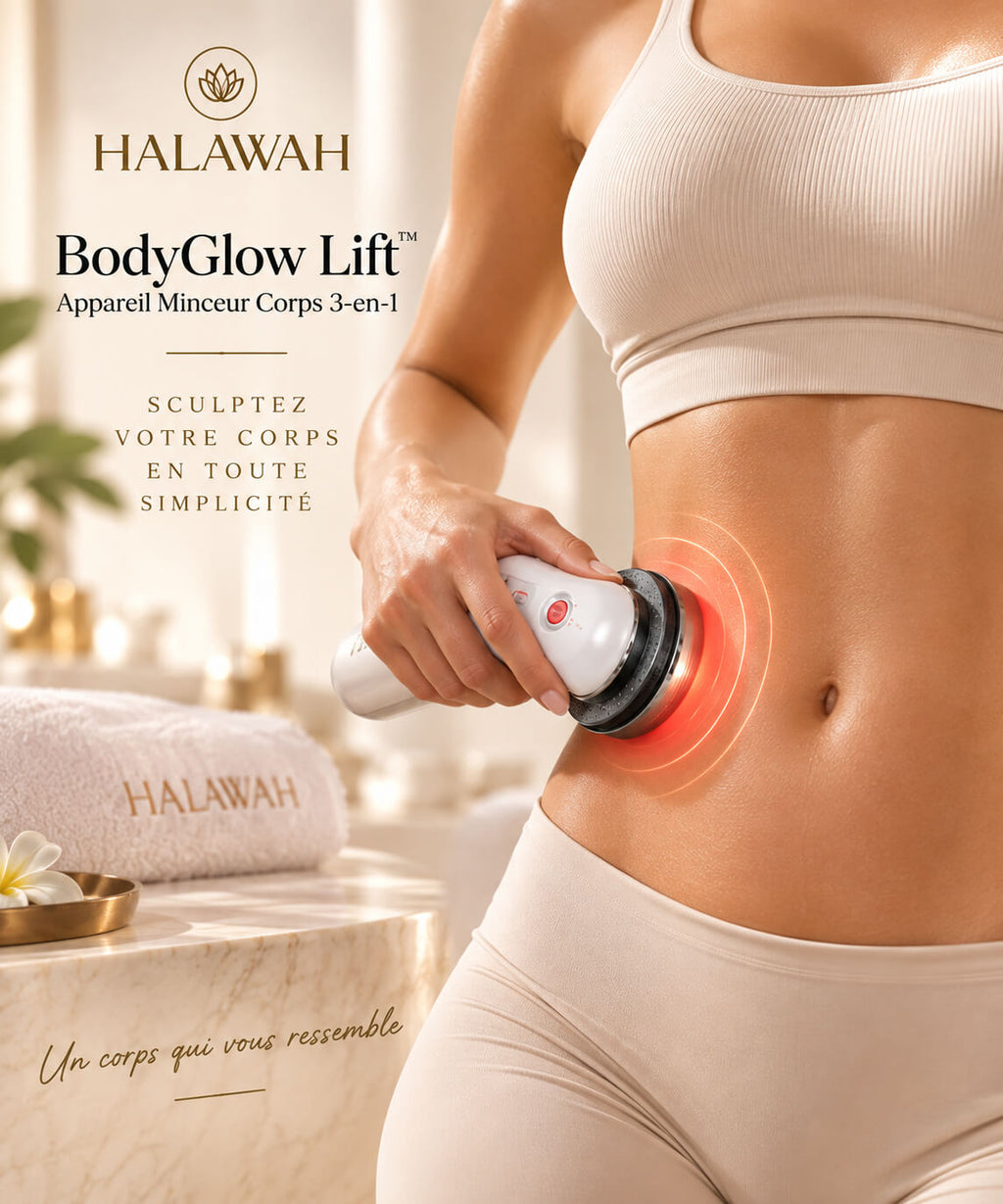 BodyGlow Lift™ HALAWAH – Appareil Minceur Corps 3-en-1