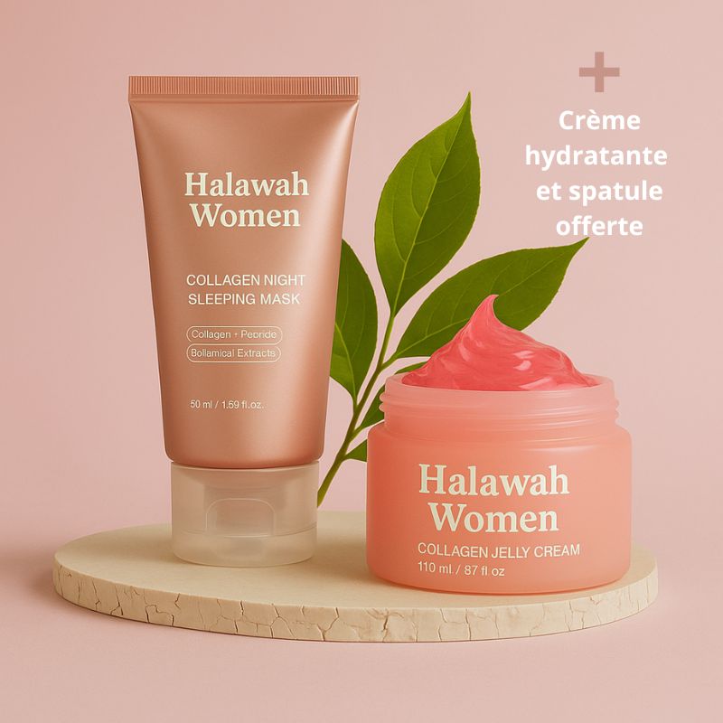 Coffret Halawah™ Hydratation Suprême — Masque &  Crème de jour