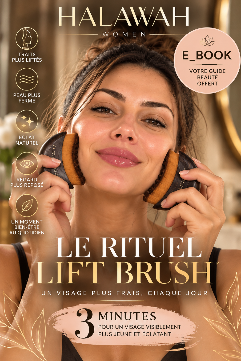 E-BOOK OFFERT - Le rituel Lift Brush Halawah