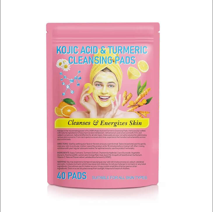 🧼 Éponge Nettoyante au Curcuma – Anti-Mélasma & Éclat Naturel ✨