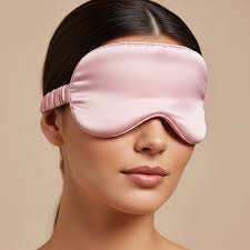 Masque de Sommeil en Satin Halawah – Confort & Élégance