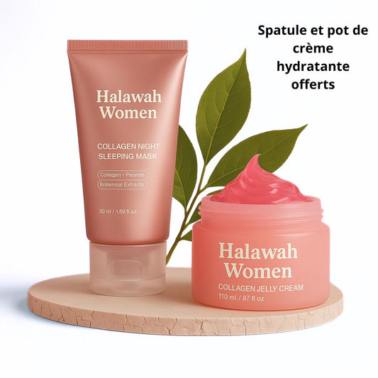 Coffret Halawah Hydratation Suprême — Masque & Jelly Crème